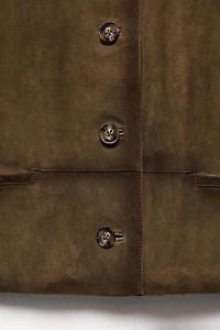 100% LEATHER JACKET ZW COLLECTION LIMITED EDITION