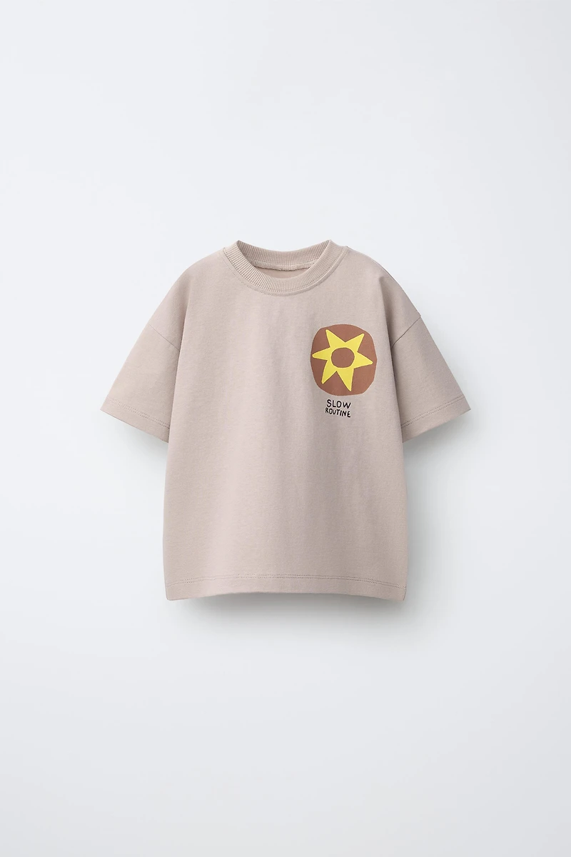 SUN PRINTED T-SHIRT