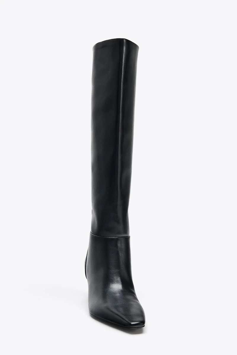 WIDE HEEL BOOTS