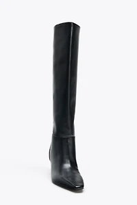 WIDE HEEL BOOTS