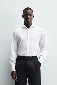 SLIM FIT FRENCH CUFF SHIRT
