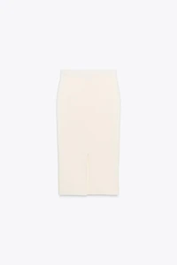 JUPE MIDI EN MAILLE