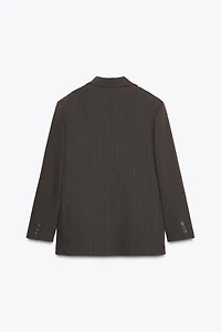 OVERSIZED PINSTRIPE BLAZER