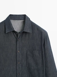 Chemise denim heavy weight