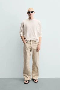 PAINT SPLATTER FLARE FIT JEANS
