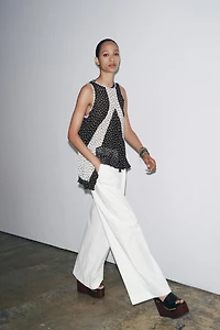 POLKA DOT TOP ZW COLLECTION