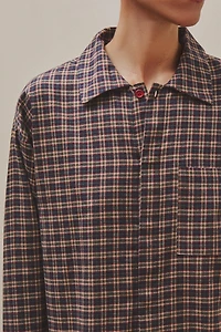 CHECK FLANNEL CHRISTMAS PAJAMA SET (SET OF 2)