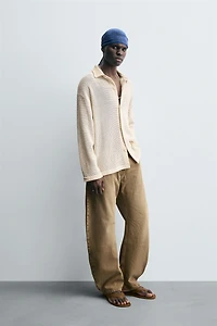 OPEN WEAVE SHIRT