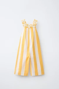 DAISY STRIPED JUMPSUIT