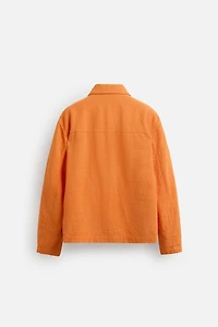LINEN - COTTON OVERSHIRT