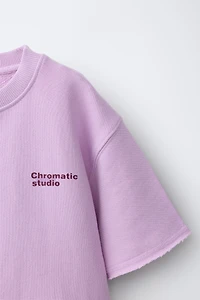FLEECE JOGGING T-SHIRT