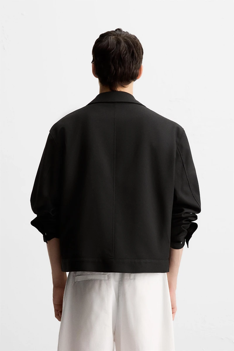 ZIP-UP OVERSHIRT