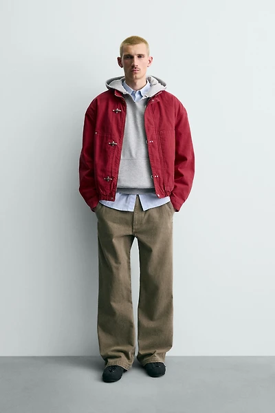 BLOUSON COURT À BRANDEBOURGS