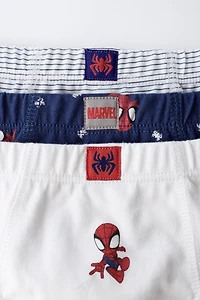 1 1/2-6 ANS/ PACK DE TROIS SLIPS SPIDEY © MARVEL