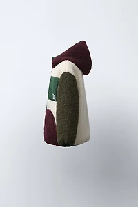 BLOUSON EFFET MOUTON COLOR BLOCK DOUBLURE POLAIRE