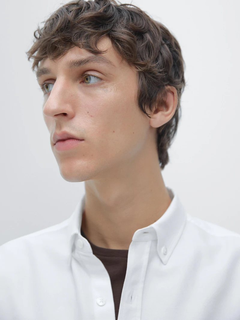 Chemise oxford 100 % coton