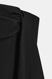 STRAPLESS MINI DRESS