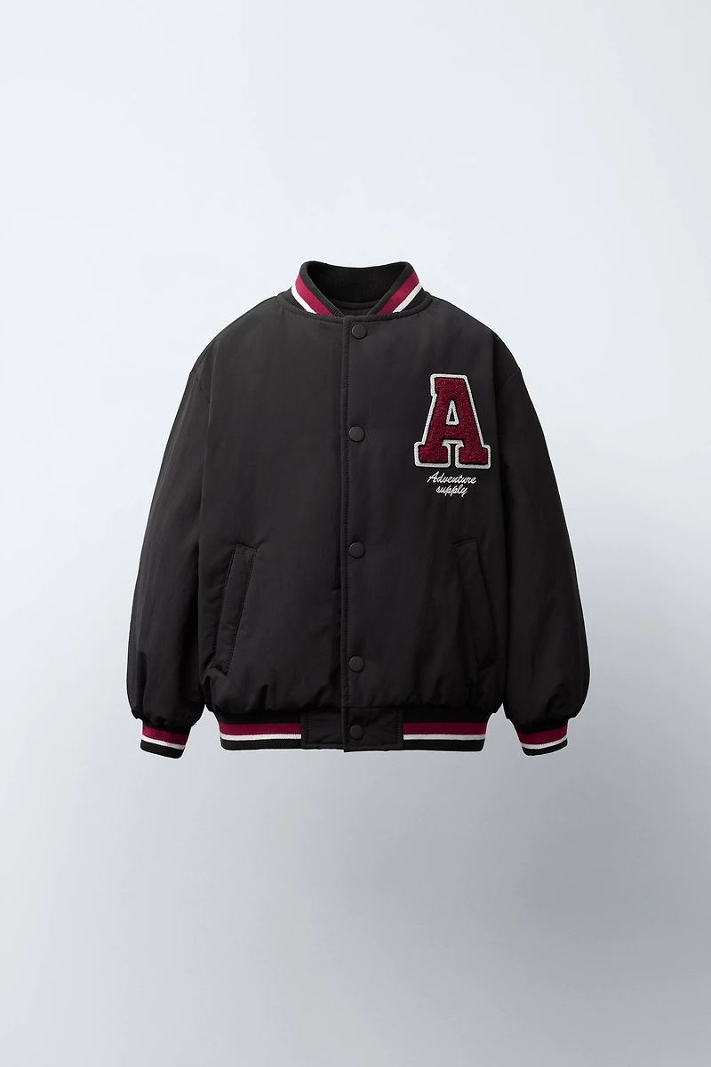 BOMBER DOUBLURE FAUSSE PEAU DE MOUTON PIÈCE