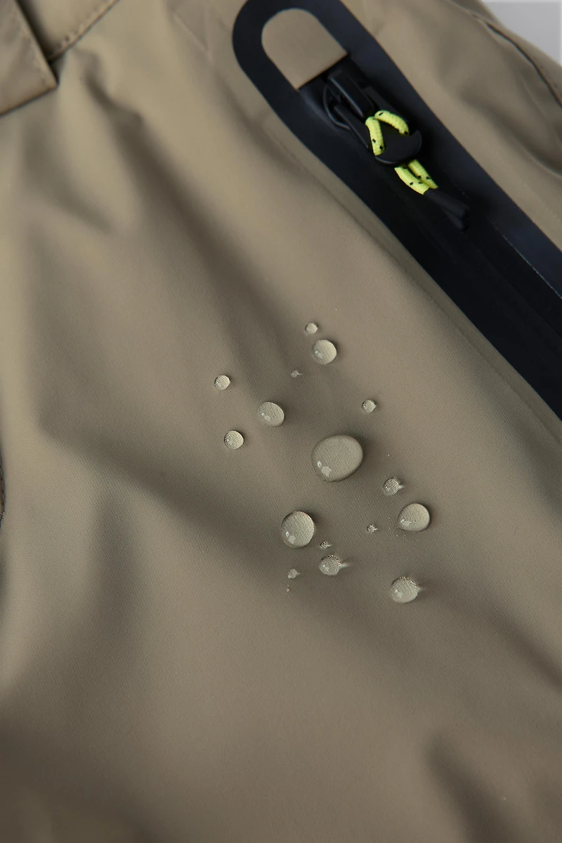 WATERPROOF AND WINDPROOF BRACE SKI PANTS WITH RECCO® SYSTEM