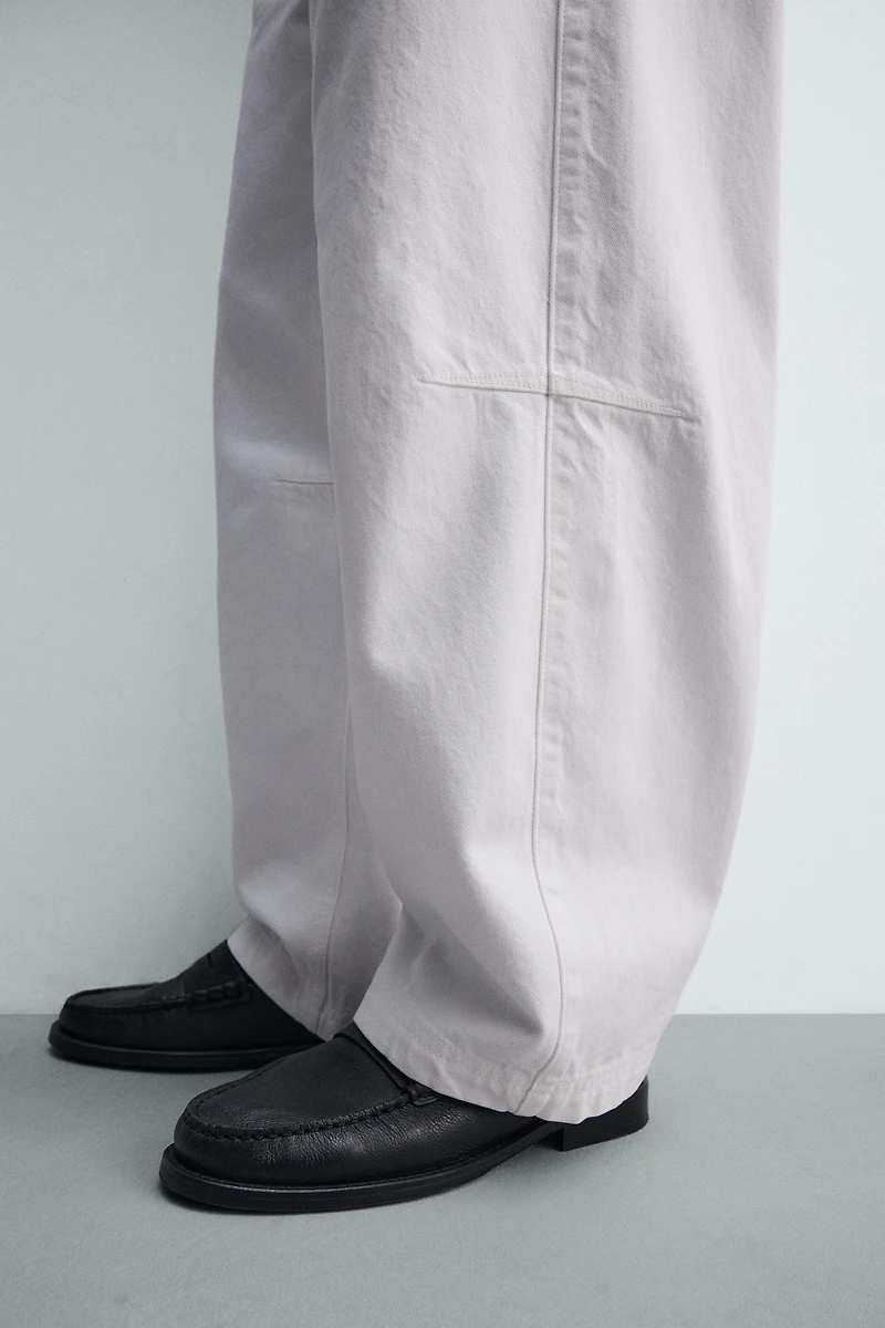 BARREL FIT PANTS