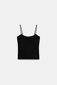 RHINESTONE STRAP TOP