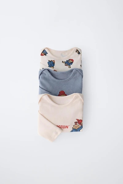 LOT DE TROIS BODYS PADDINGTON ™