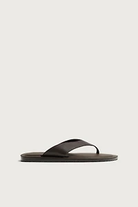 LEATHER STRAP SANDALS