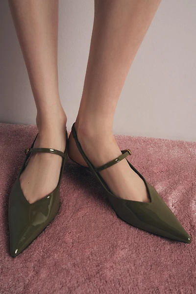 STRAPPY SLINGBACK HEELS