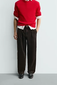RELAXED FIT WASHED CORDUROY PANTS LIMITED EDITION