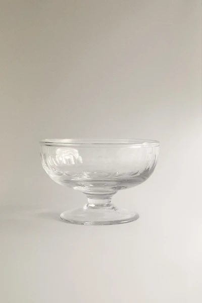 CUT GLASS ICE CREAM CUP