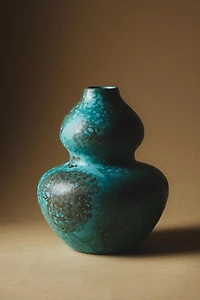 VASE GRÈS DOUBLE CORPS