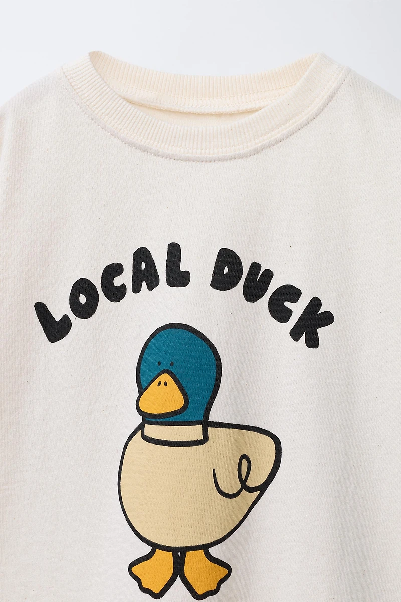 DUCK PRINT T-SHIRT