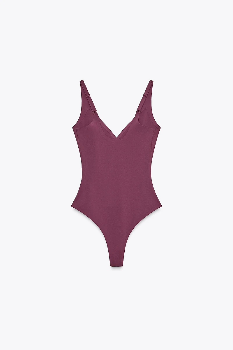 POLYAMIDE STRAPPY BODYSUIT