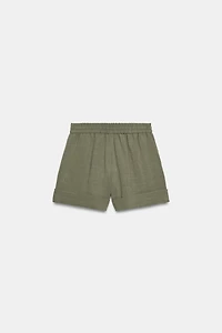 CUFFED HEM SHORTS