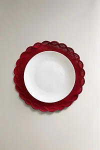 SET DE TABLE CHAÎNE RAMIE NOËL