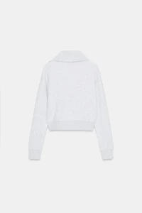 VESTE MOLLETON ZIPPÉE