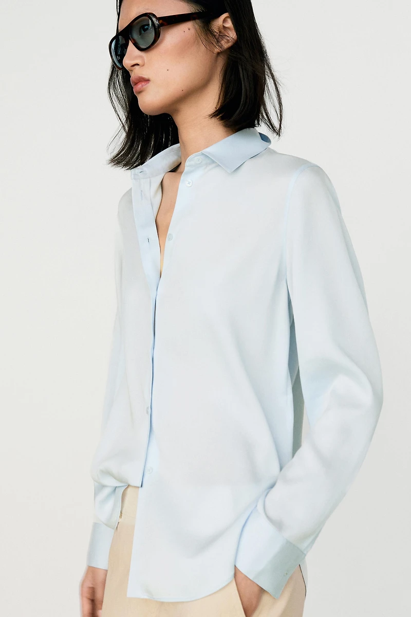 Lyocell flowing shirt
