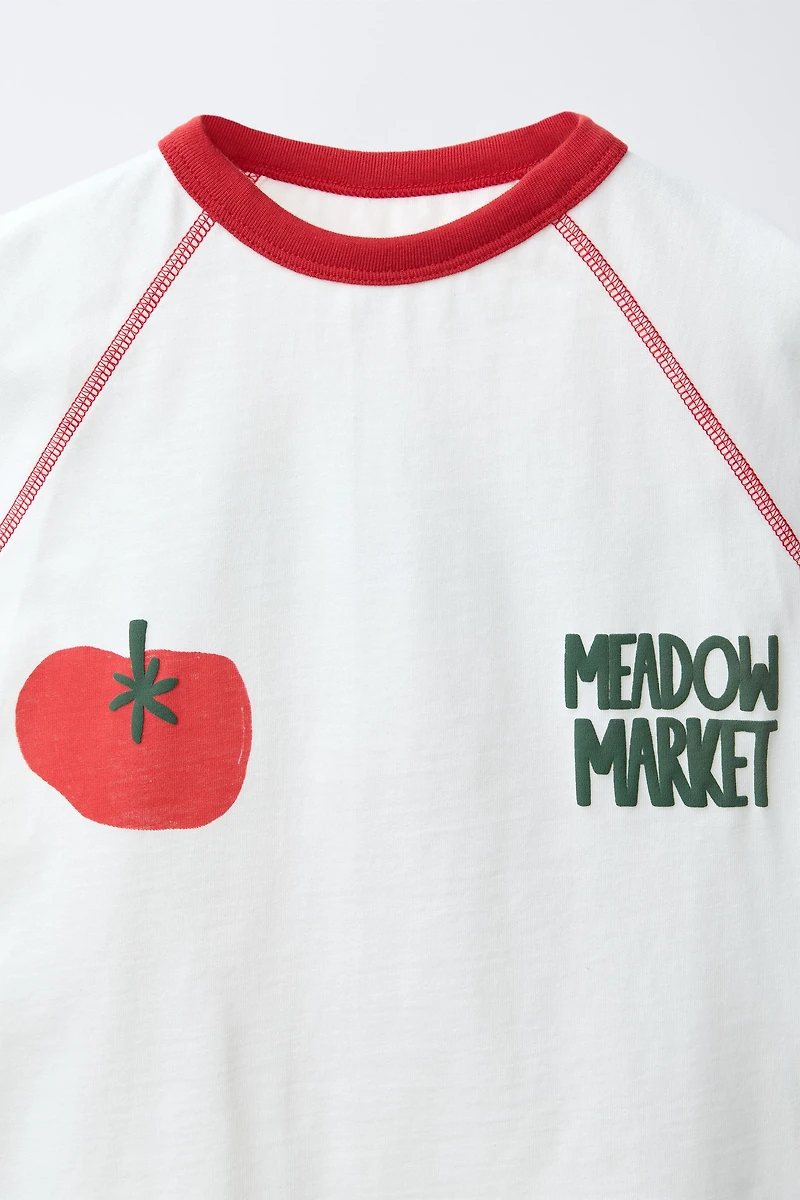 TOMATO PRINT T-SHIRT
