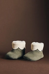 CHRISTMAS LEATHER ELF BOOTIES