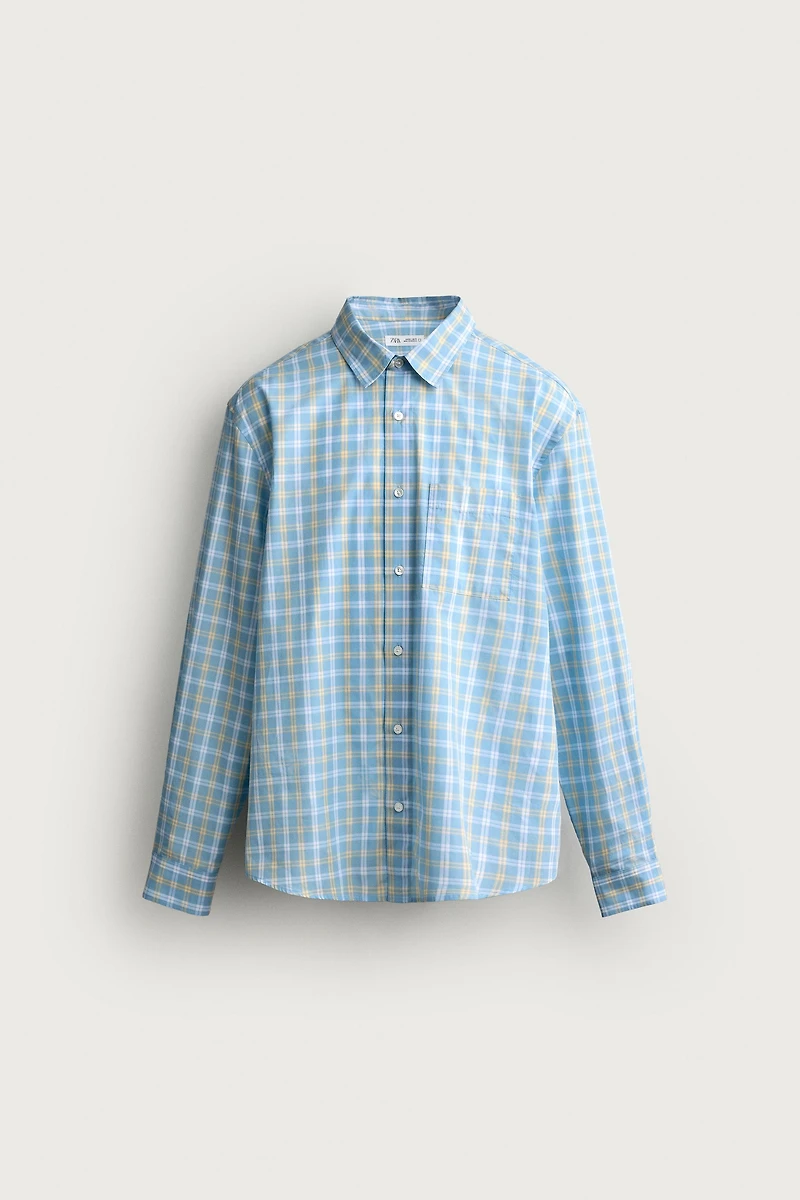 PLAID REGULAR FIT SHIRT