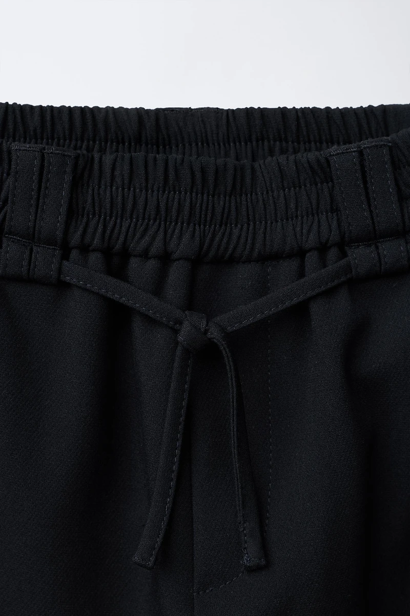 BASIC SUIT PANTS WITH BELT