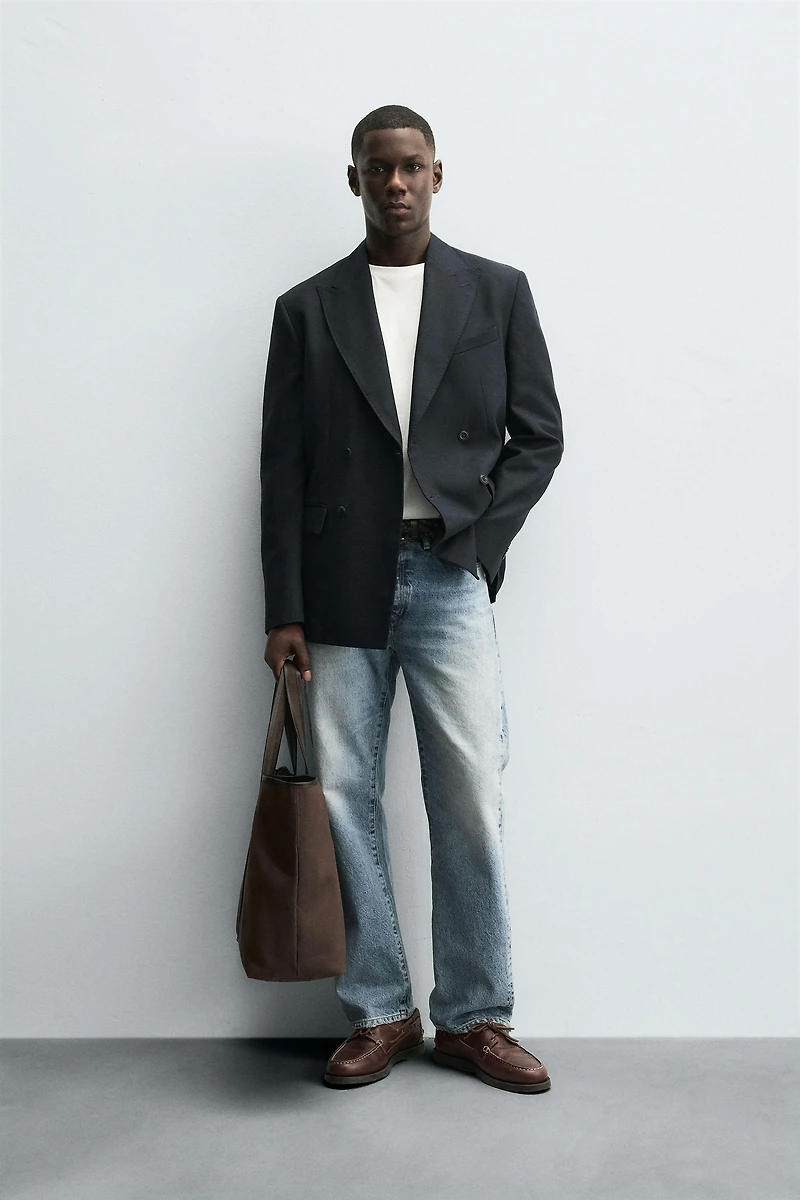 VESTE À BOUTONNAGE CROISÉ