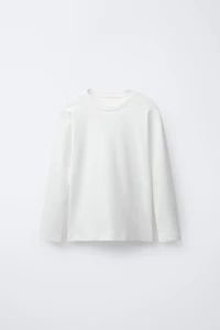 6-14 ANS/ LOT DE DEUX T-SHIRTS CÔTELÉS