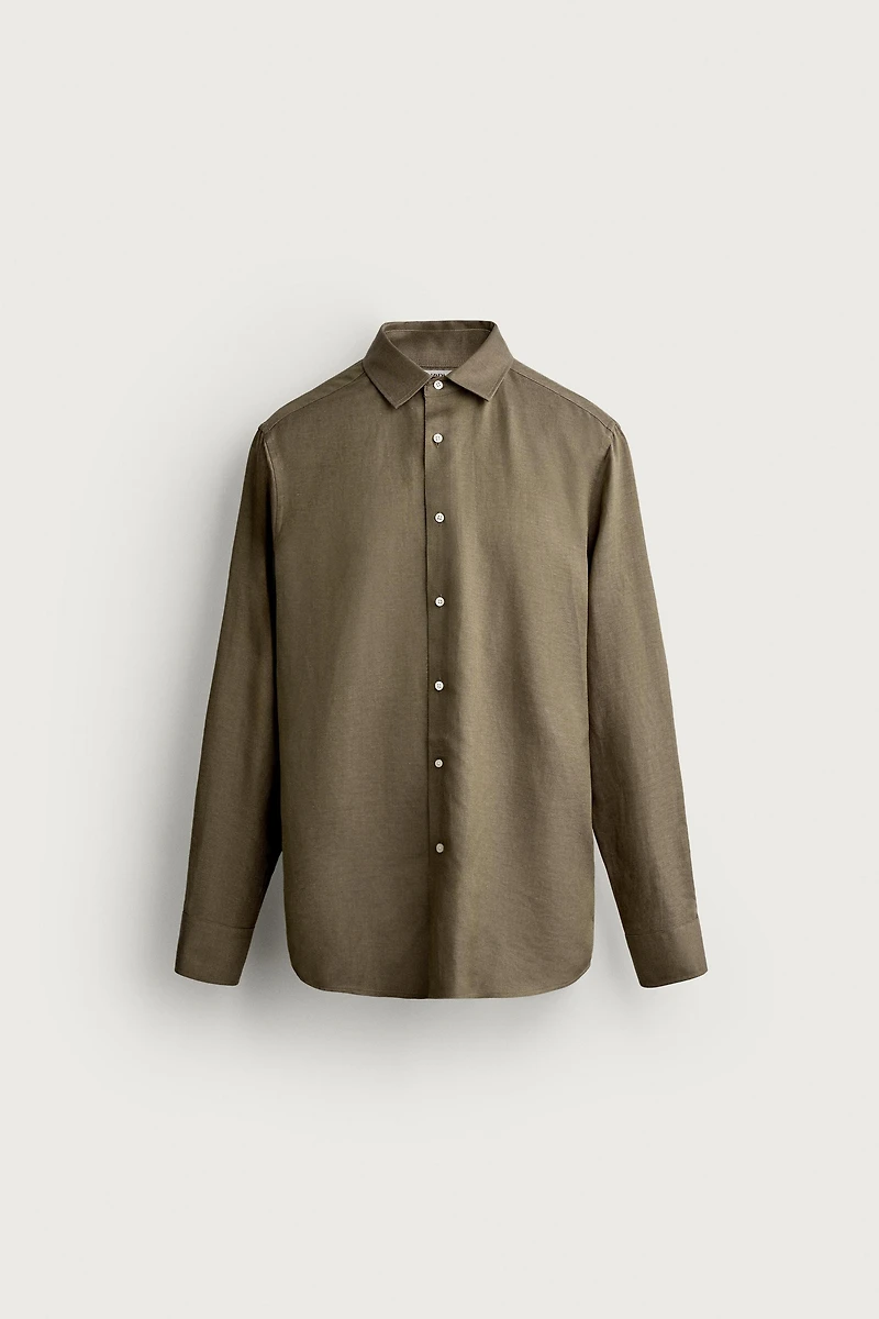 LINEN - LYOCELL REGULAR FIT SHIRT