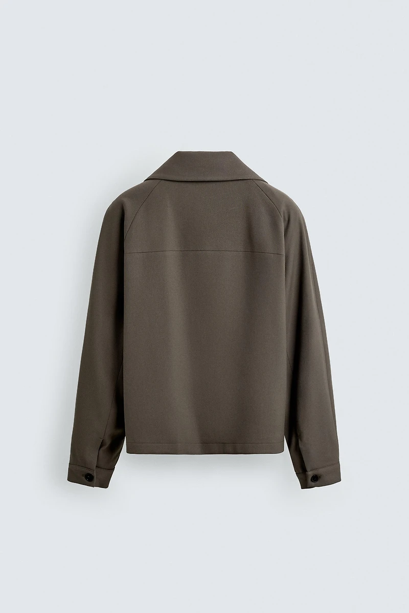 SURCHEMISE STRUCTURÉE EN TWILL