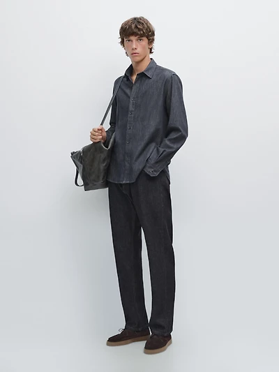 Chemise denim heavy weight