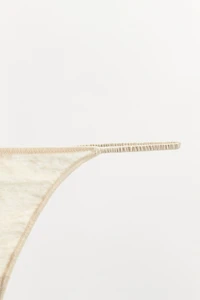 LINEN THONG