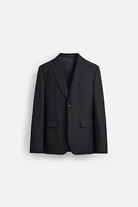HERRINGBONE SUIT BLAZER