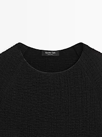 T-shirt with tie detail