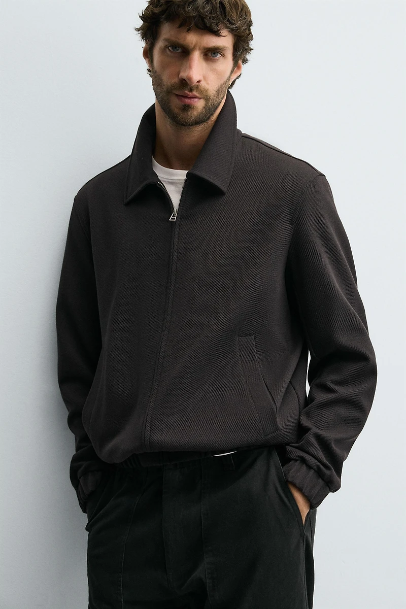 SOFT TEXTURED JACKET
